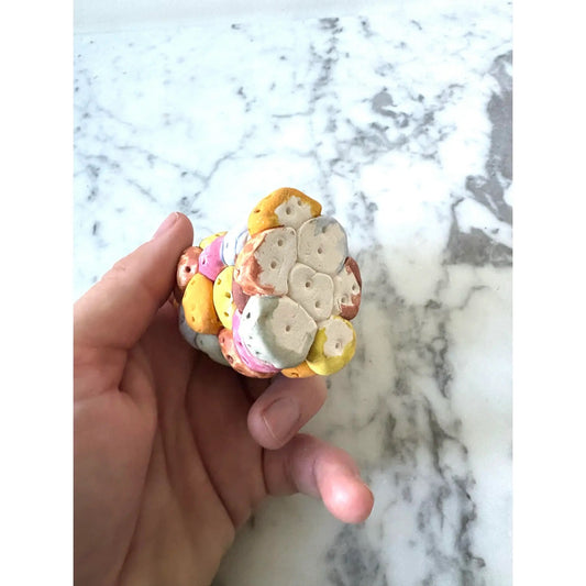 Barbara Beck Abstract Porcelain Bubble Gum Tree Sculpture