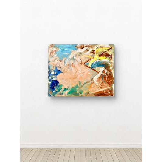 Abstract Oil Painting on Canvas by Matthew Izzo
