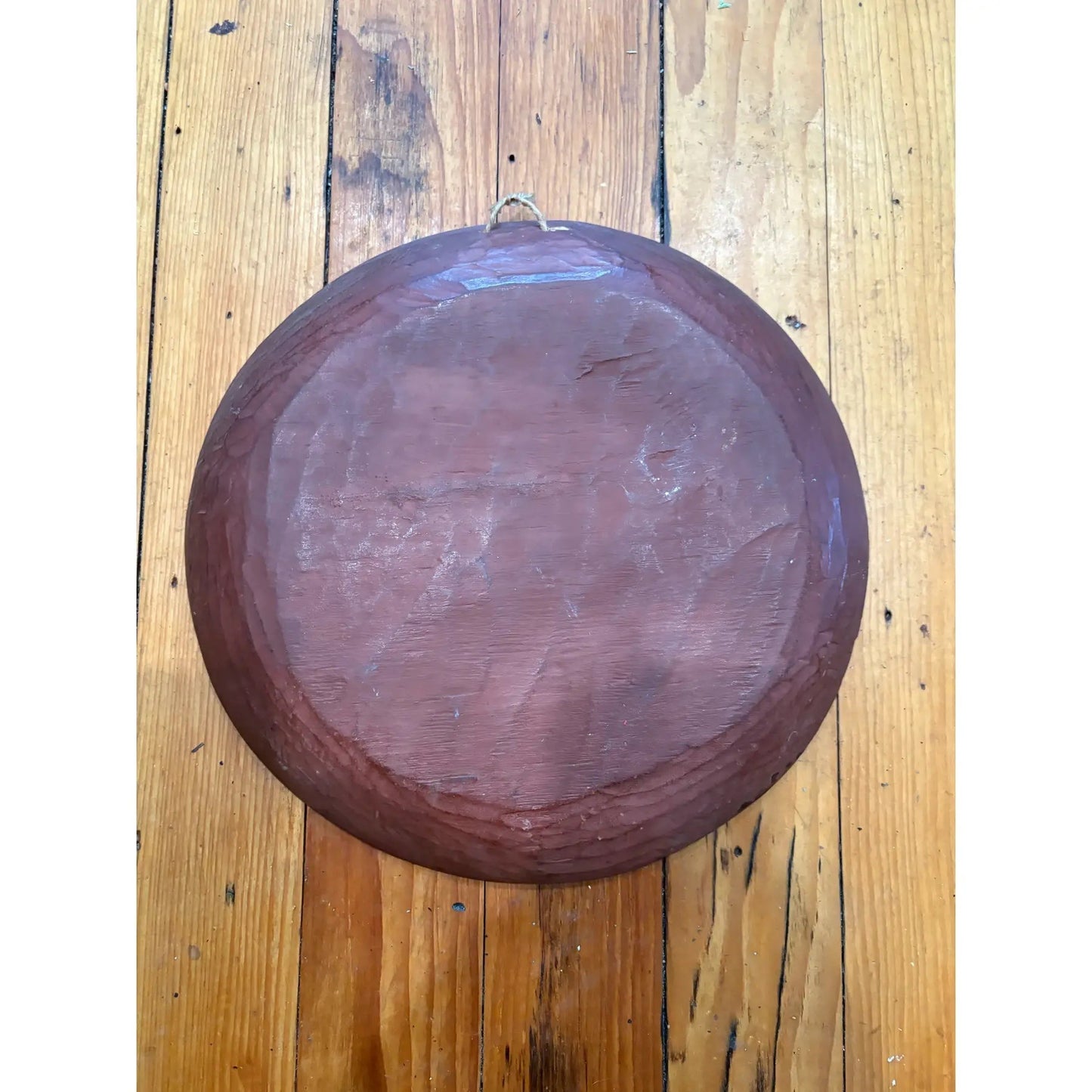 Hand Painted Mexican Wood Carved Bowl
