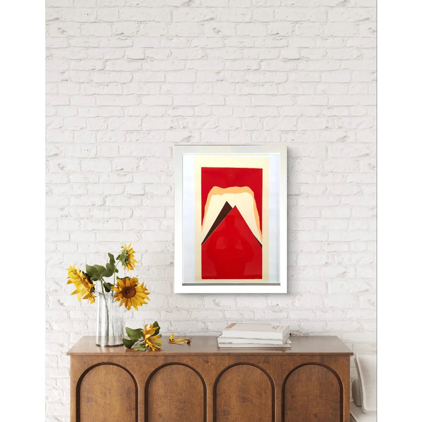 Barbara Beck 1970 Screenprint, 20 x 26 Inches, Framed