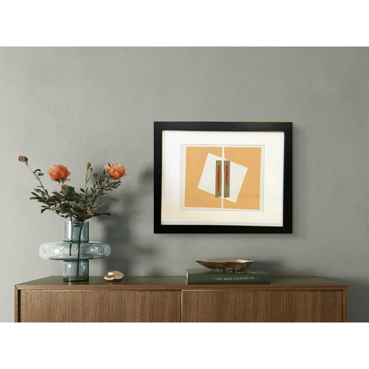 Barbara Beck, 1969 Screenprint, 15.5 x 12.5 Inches, Framed