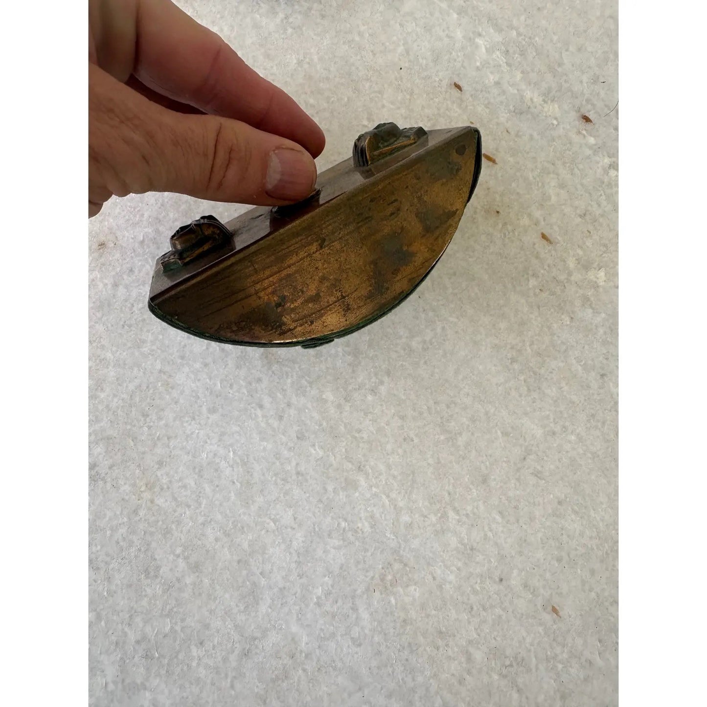 Art Deco Egyptian Revival Bronze Blotter