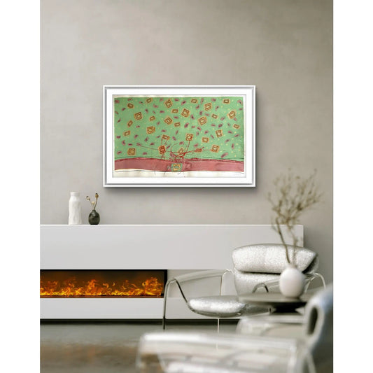 Barbara Beck 2003 Painting on Paper - Signed/Dated