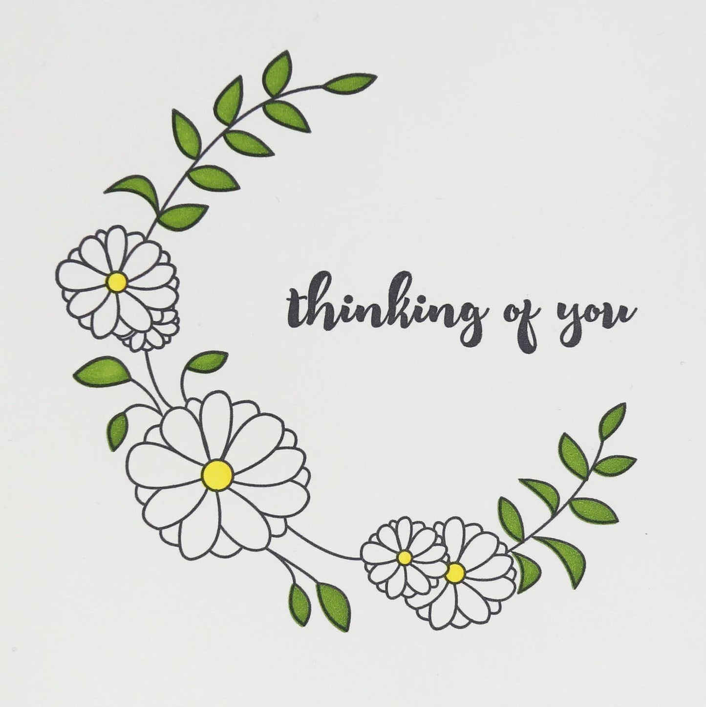 AQBF - Thinking of You - Letterpress Everyday Card