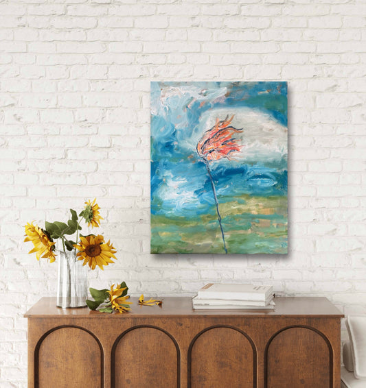 Matthew Izzo, Flowers in Wind Series — No. 2