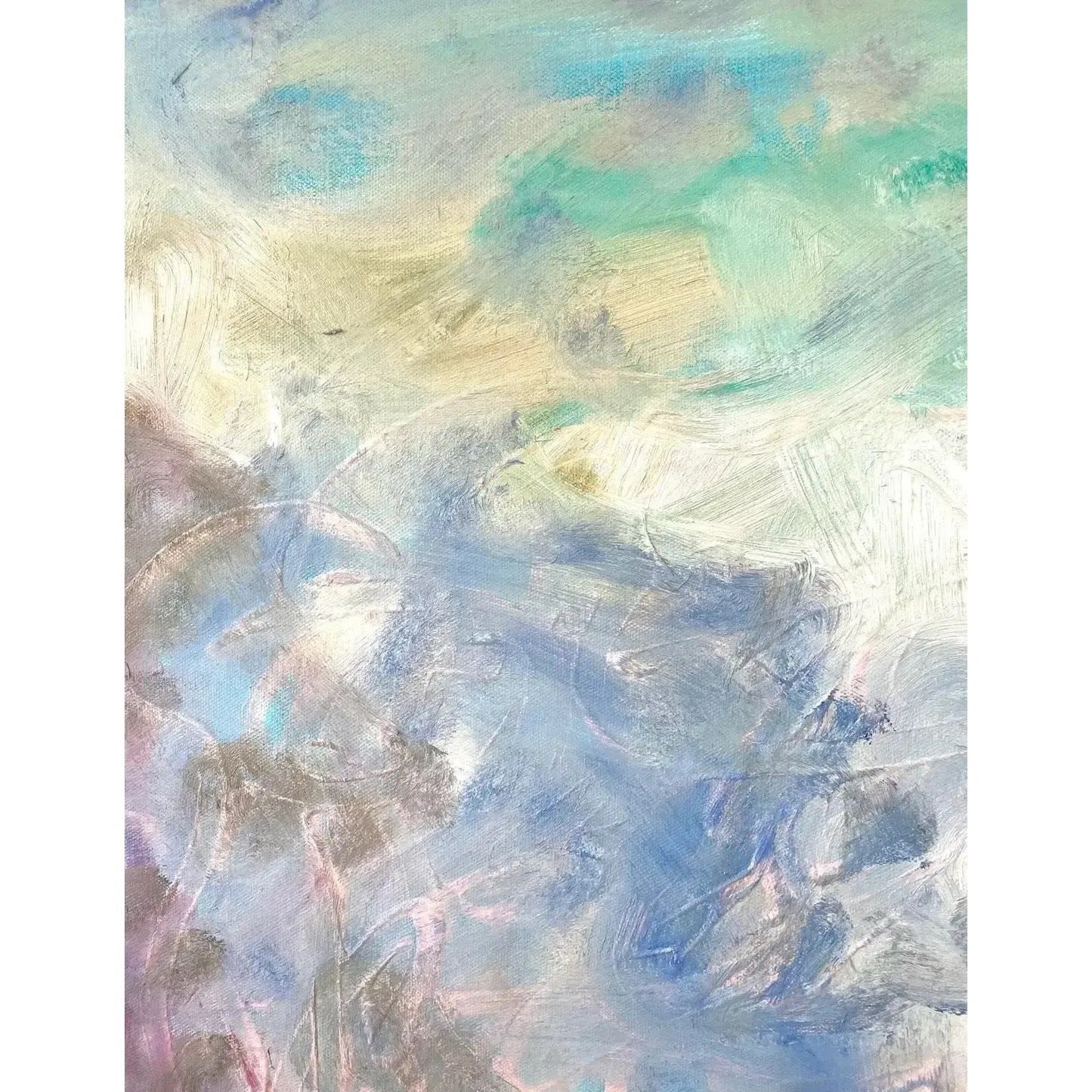 Matthew Izzo Oil Painting on Canvas Titled Hampton Classic