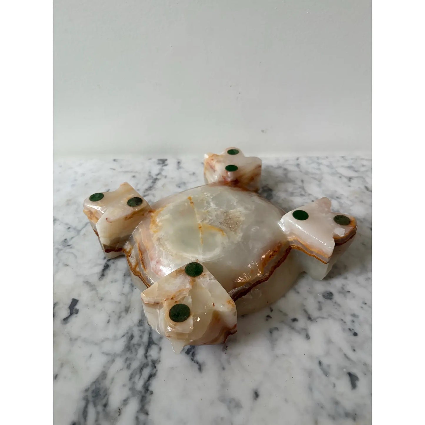 Cenicero de mármol, estilo moderno de mediados de siglo