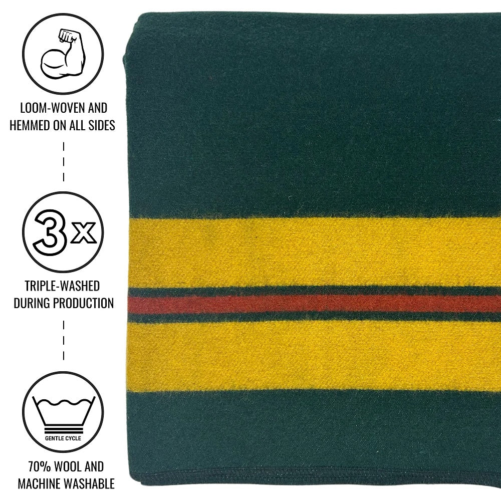 Catskills Wool Blanket - Kaaterskill