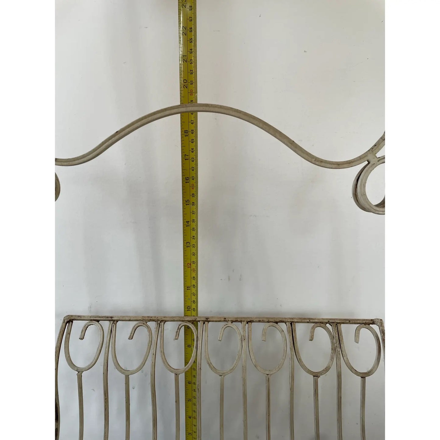 1950s Iron Magazine Rack With Lovely Bird Details