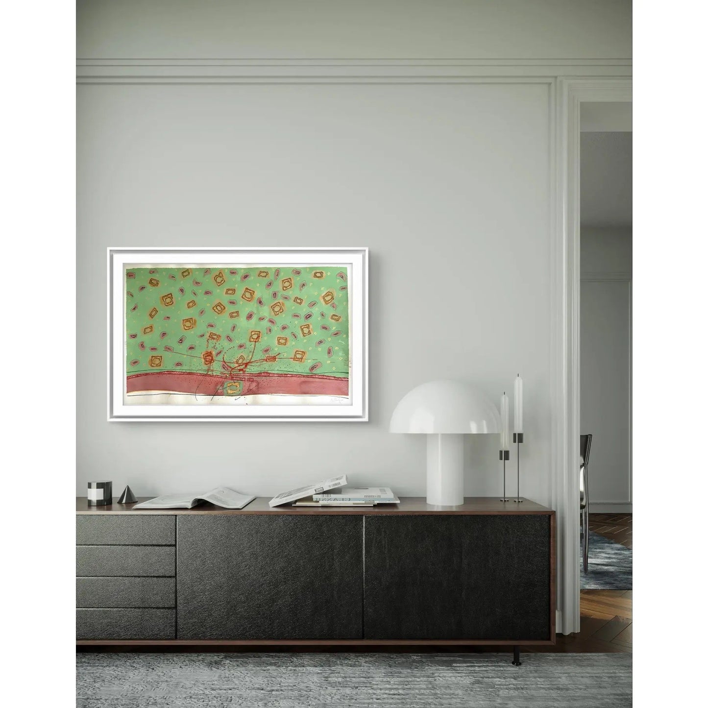 Barbara Beck 2003 Painting on Paper - Signed/Dated
