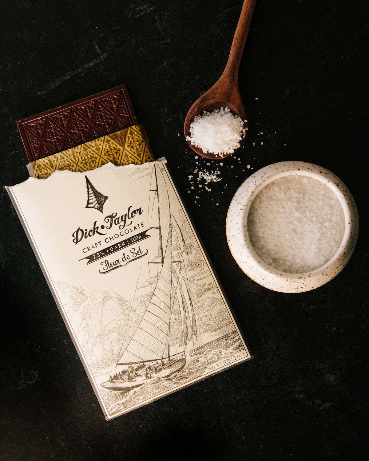 Dick Taylor - Fleur De Sel 73% Dark Chocolate