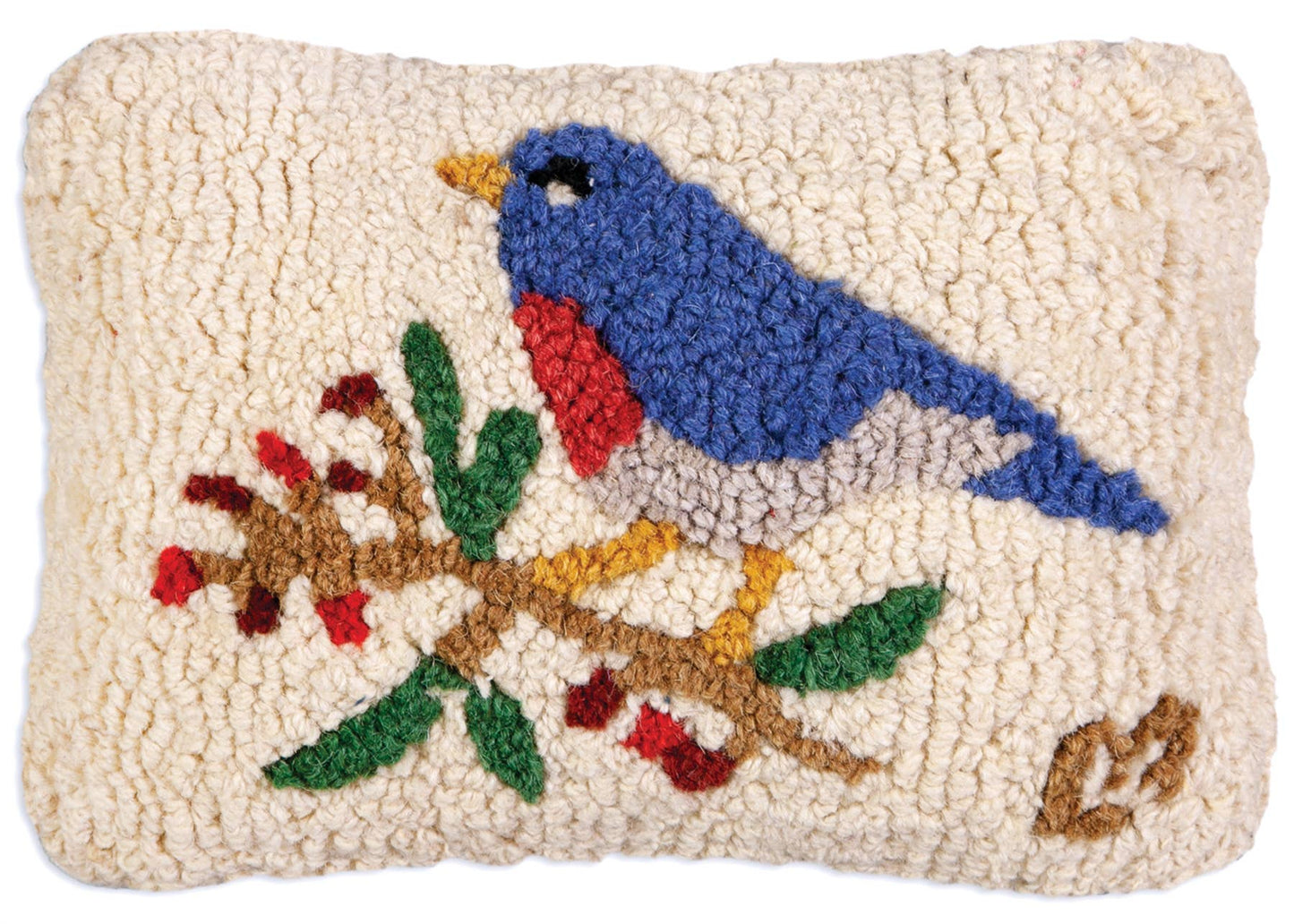 Chandler 4 Corners - Bluebird and Berries Pillow