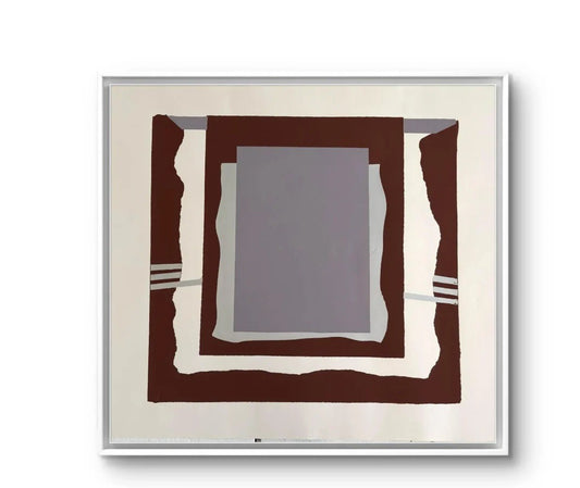 Barbara Beck Mid Century Modern Screen Print on Paper