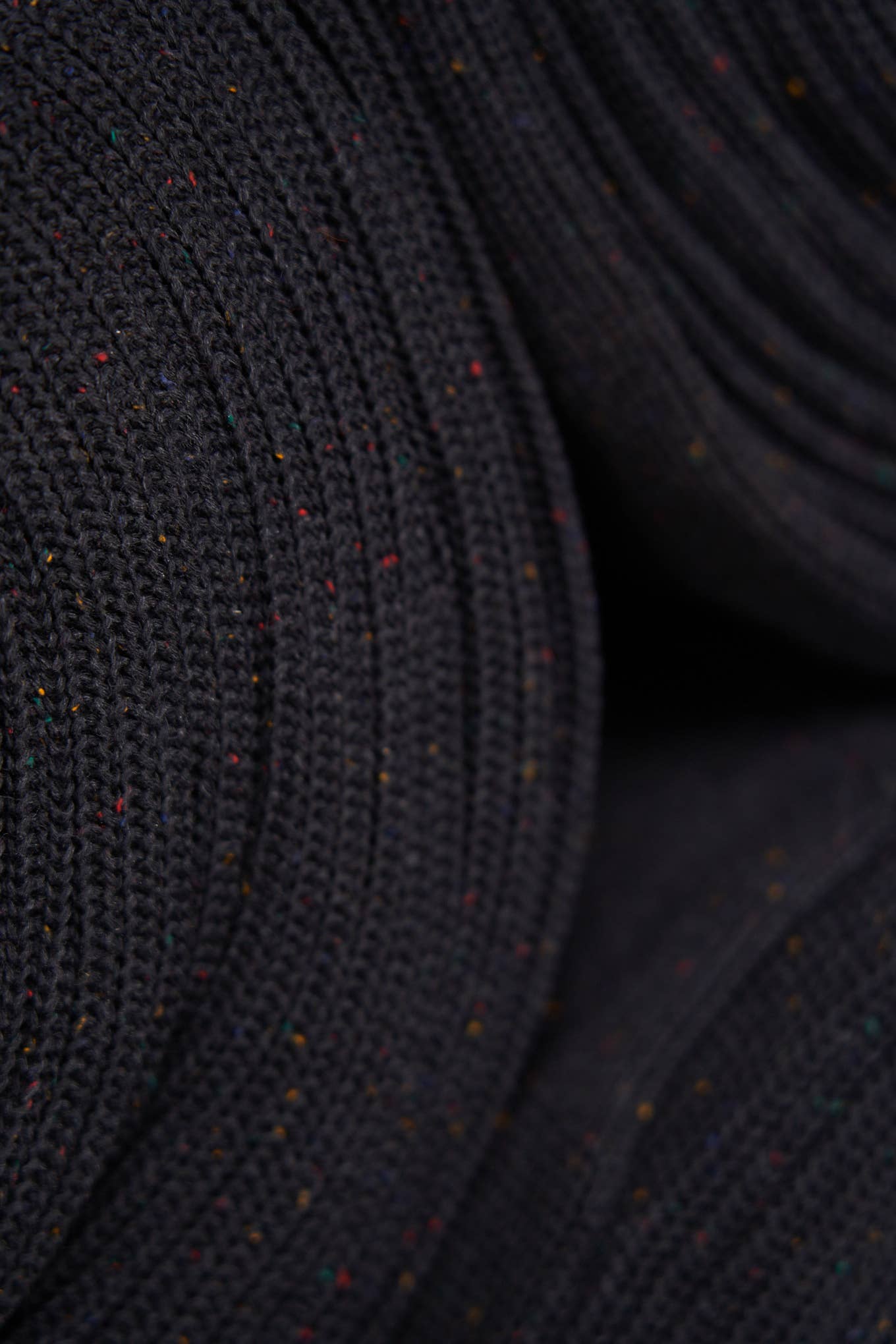 Upstate Stock - Watchcap Blackout Super Fine Upcycled Cotton