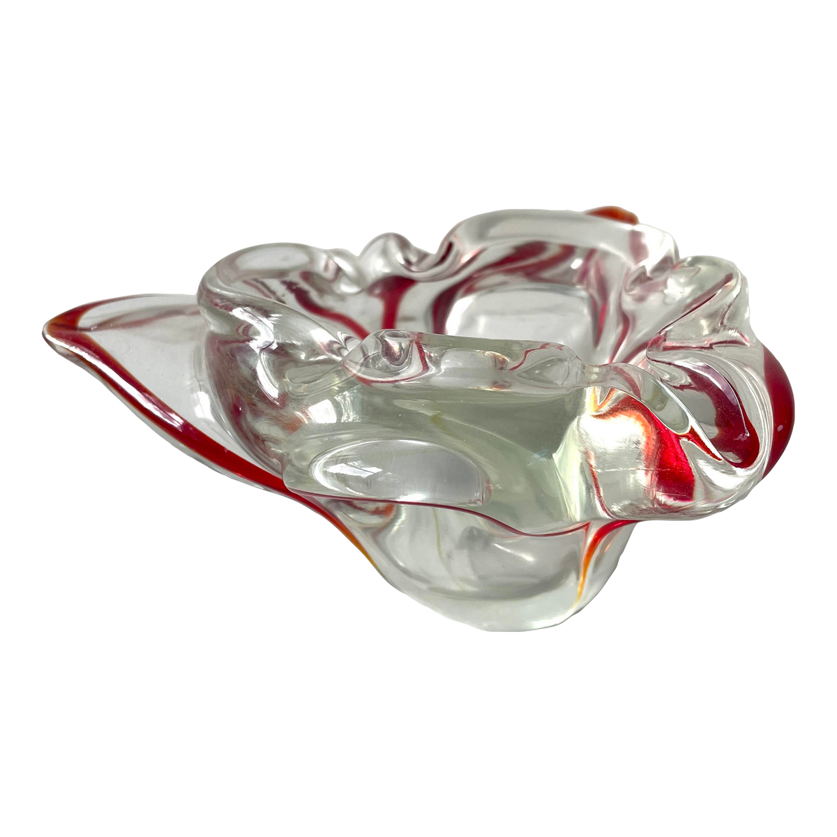 Vintage Mid-Century Murano Glass Ashtray