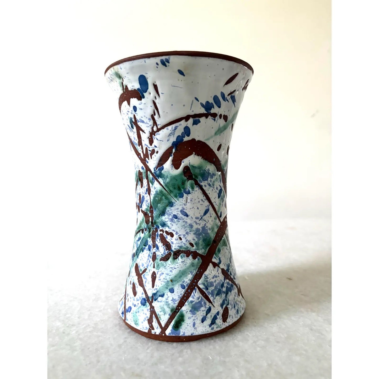 Mid-Century Waterford Pottery Handmade Vase