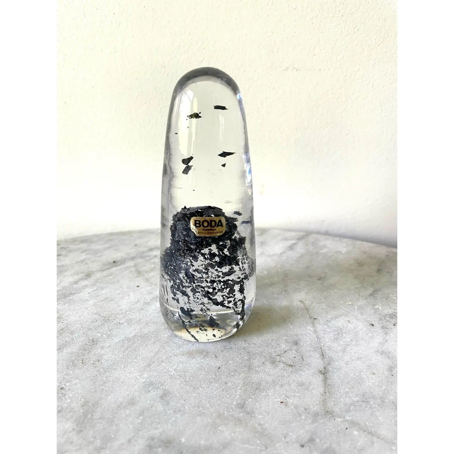 Vintage Boda Art Glass Hand Signed