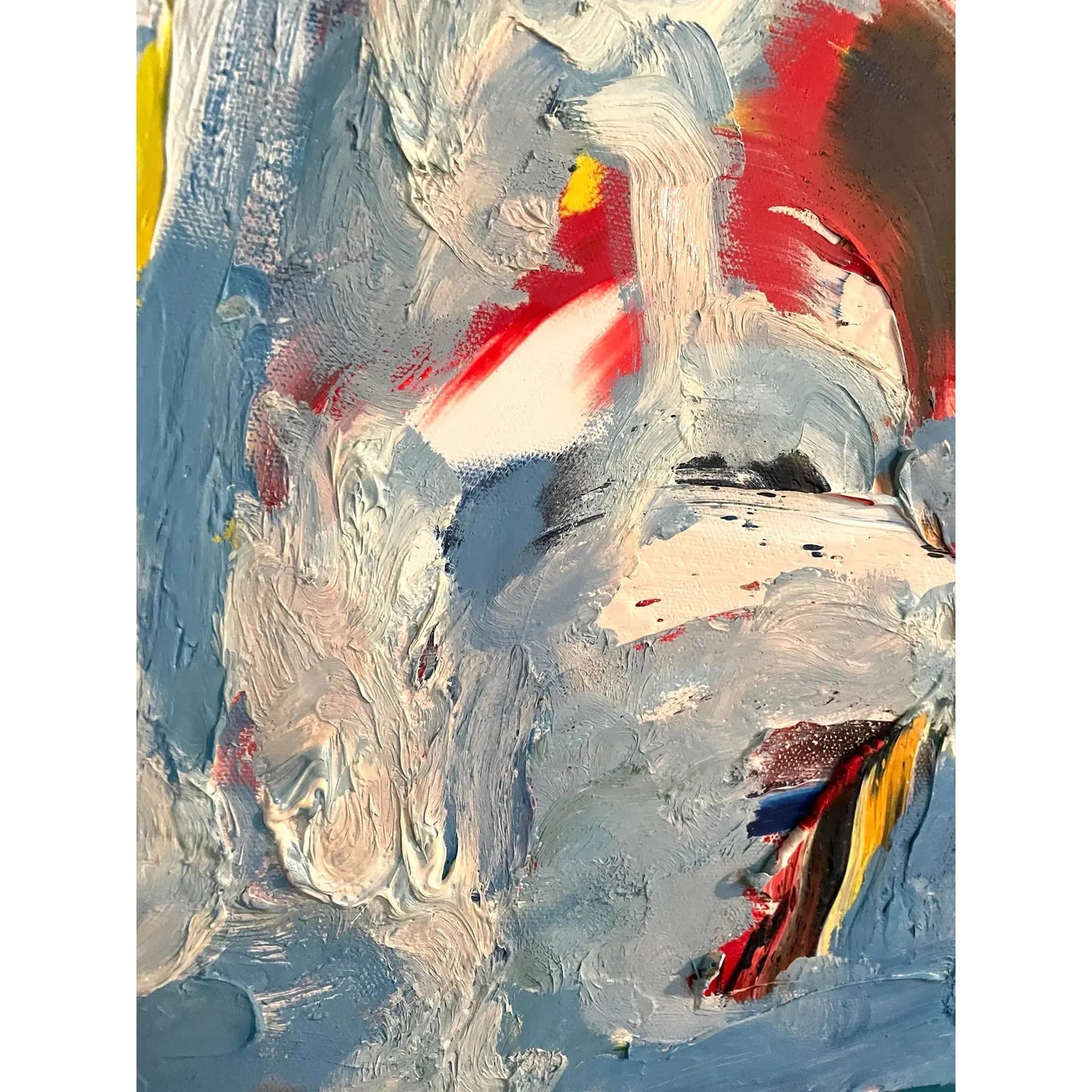 Matthew Izzo Oil Painting on Canvas Titled Mountain Festival