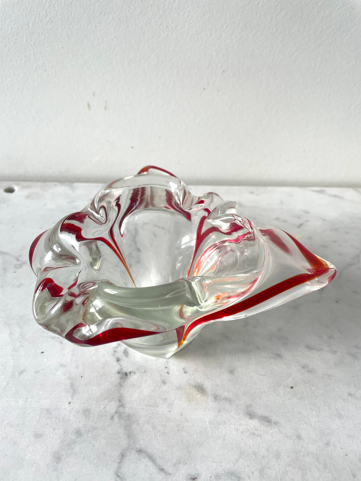 Vintage Mid-Century Murano Glass Ashtray