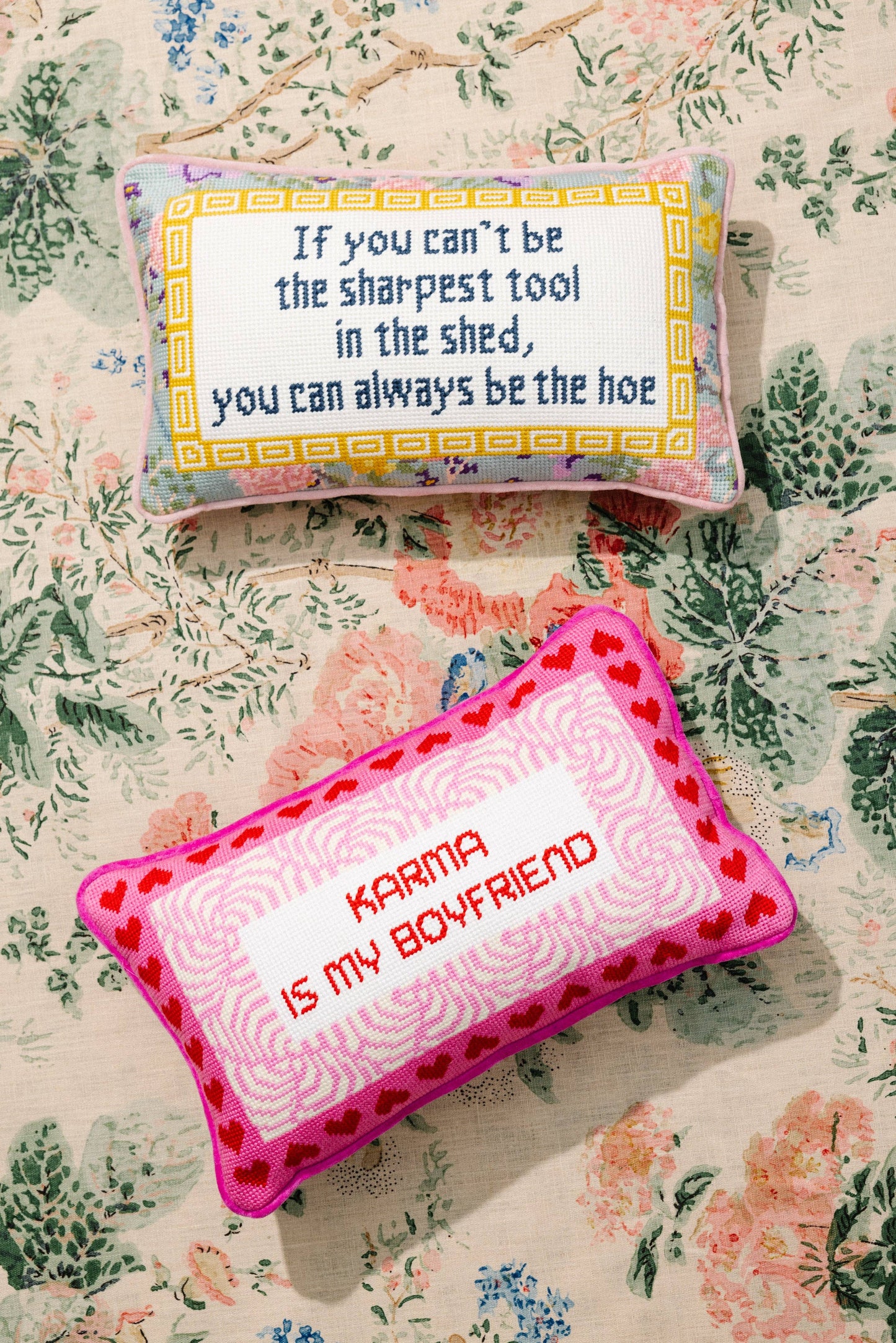 Furbish Studio - Sharpest Tool Needlepoint Pillow