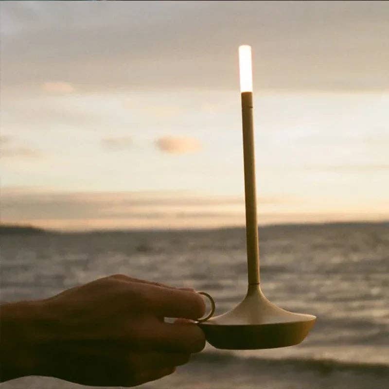 B+F - Portable Candle Lantern: Black