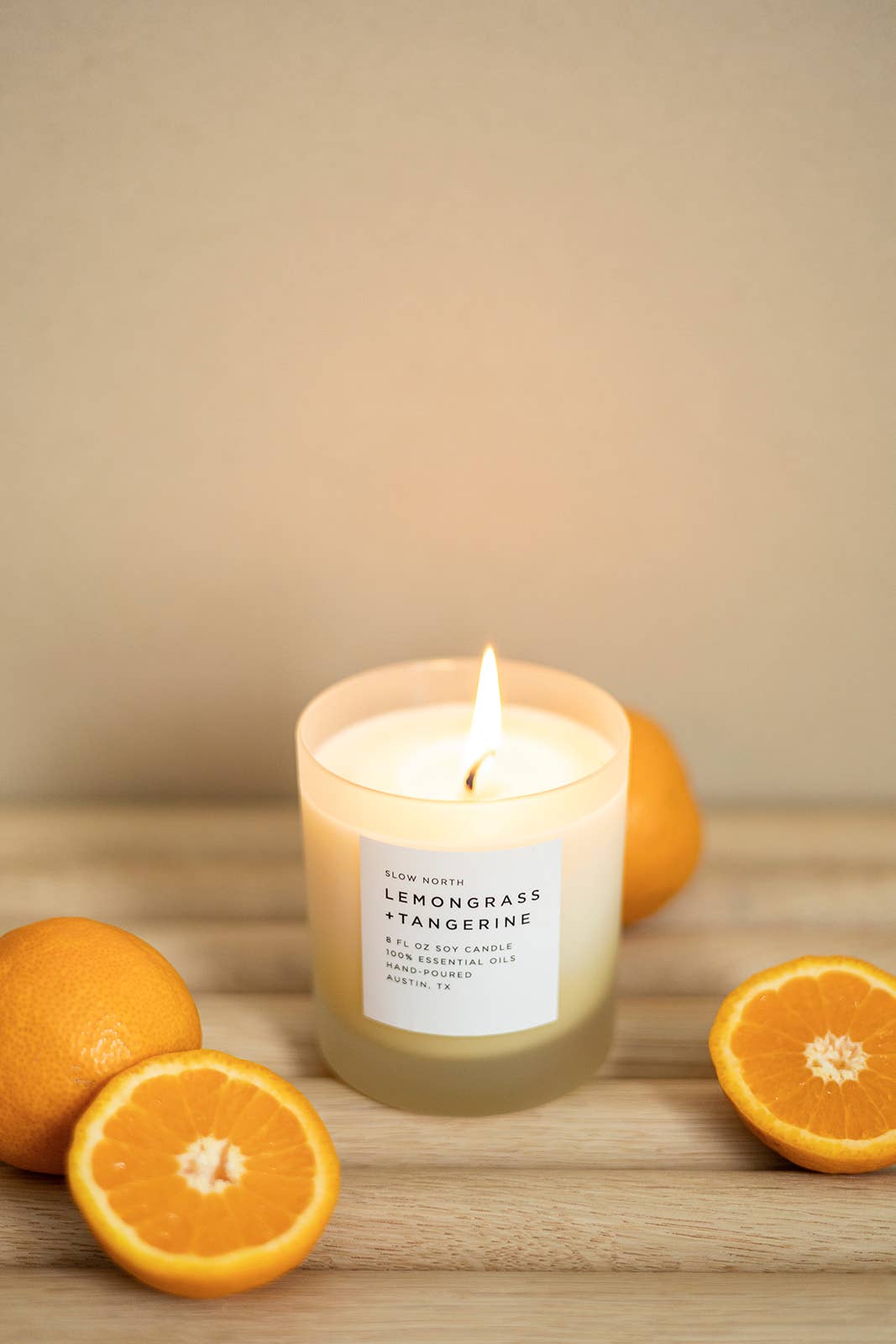 Lemongrass + Tangerine Candle - Thumbnail 2
