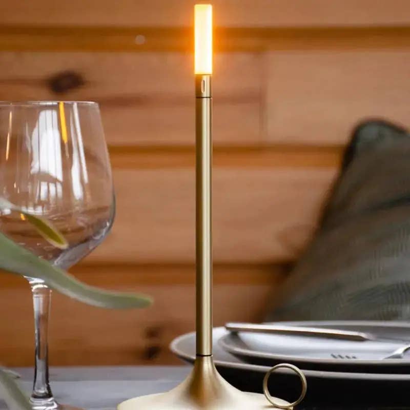 B+F - Portable Candle Lantern: Black