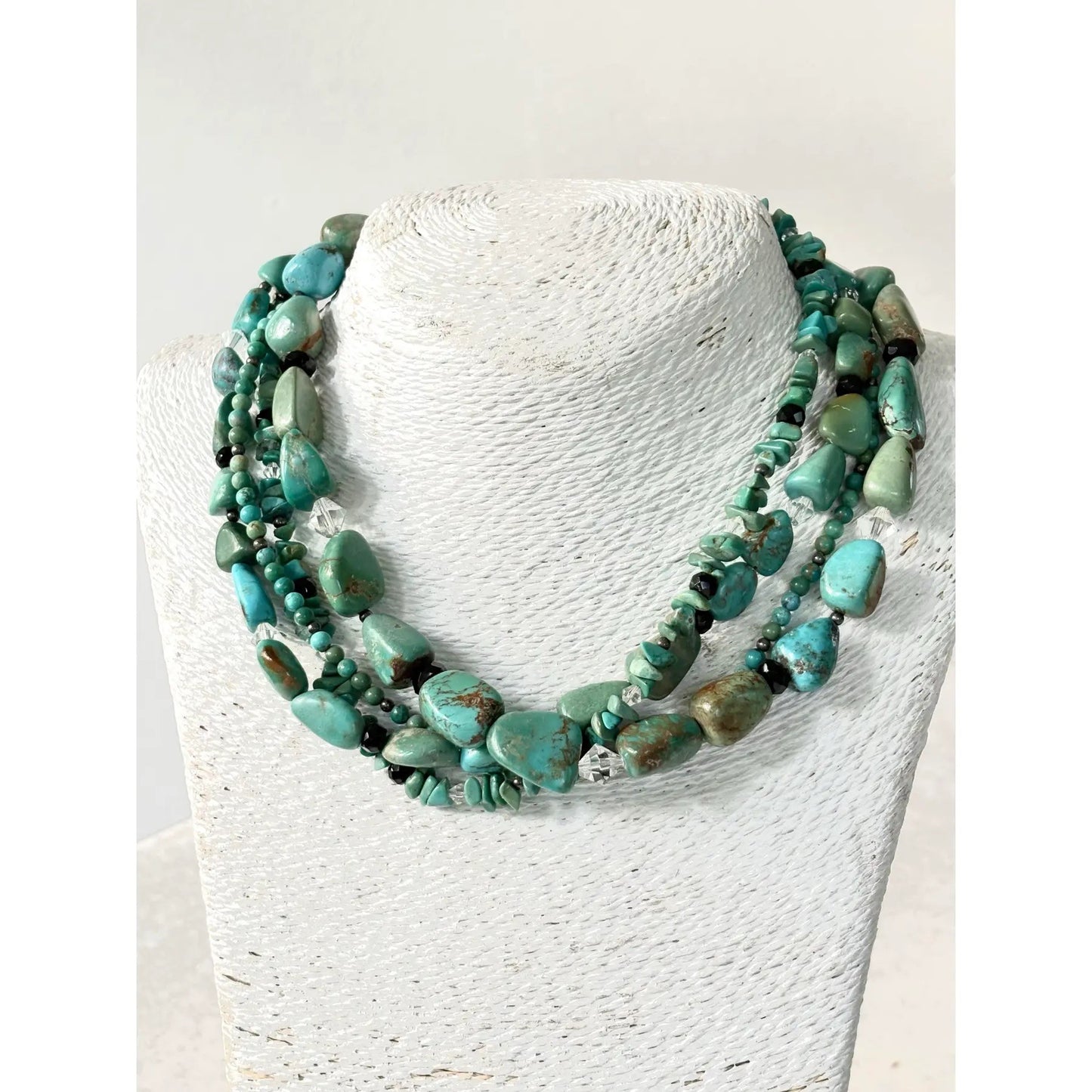 Multi Strand, Turquoise Vintage Necklace