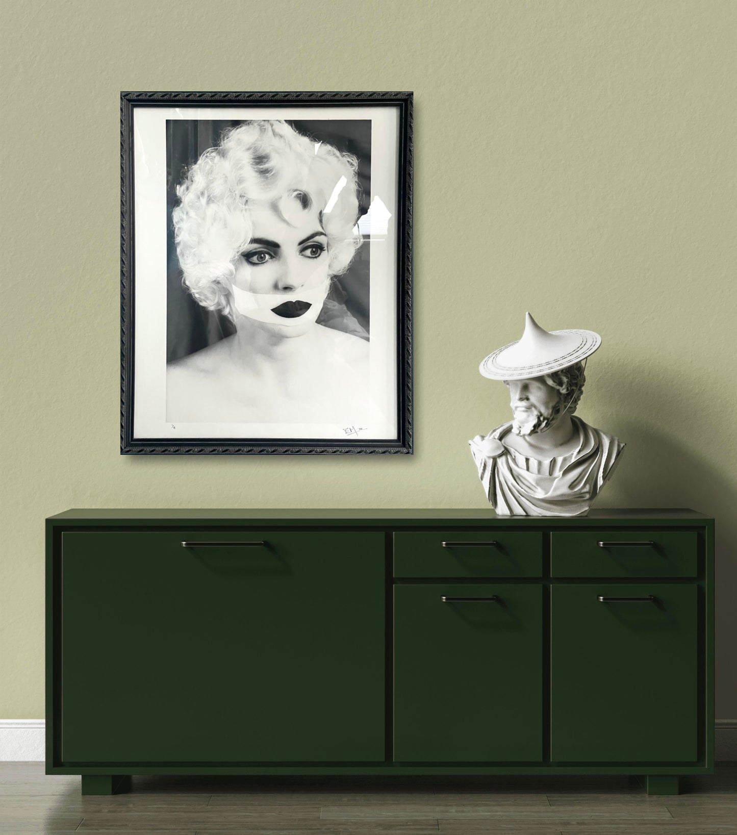 Edward Mapplethorpe, Original Photograph, "Melody", Signed.