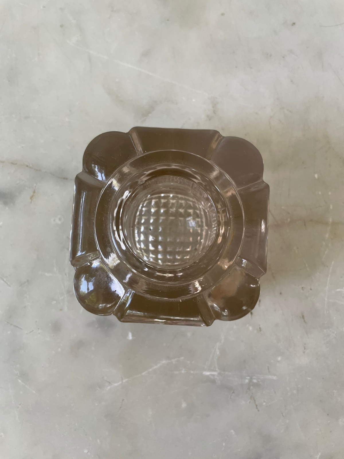 Late 19th Century Inkwell Glass Holder