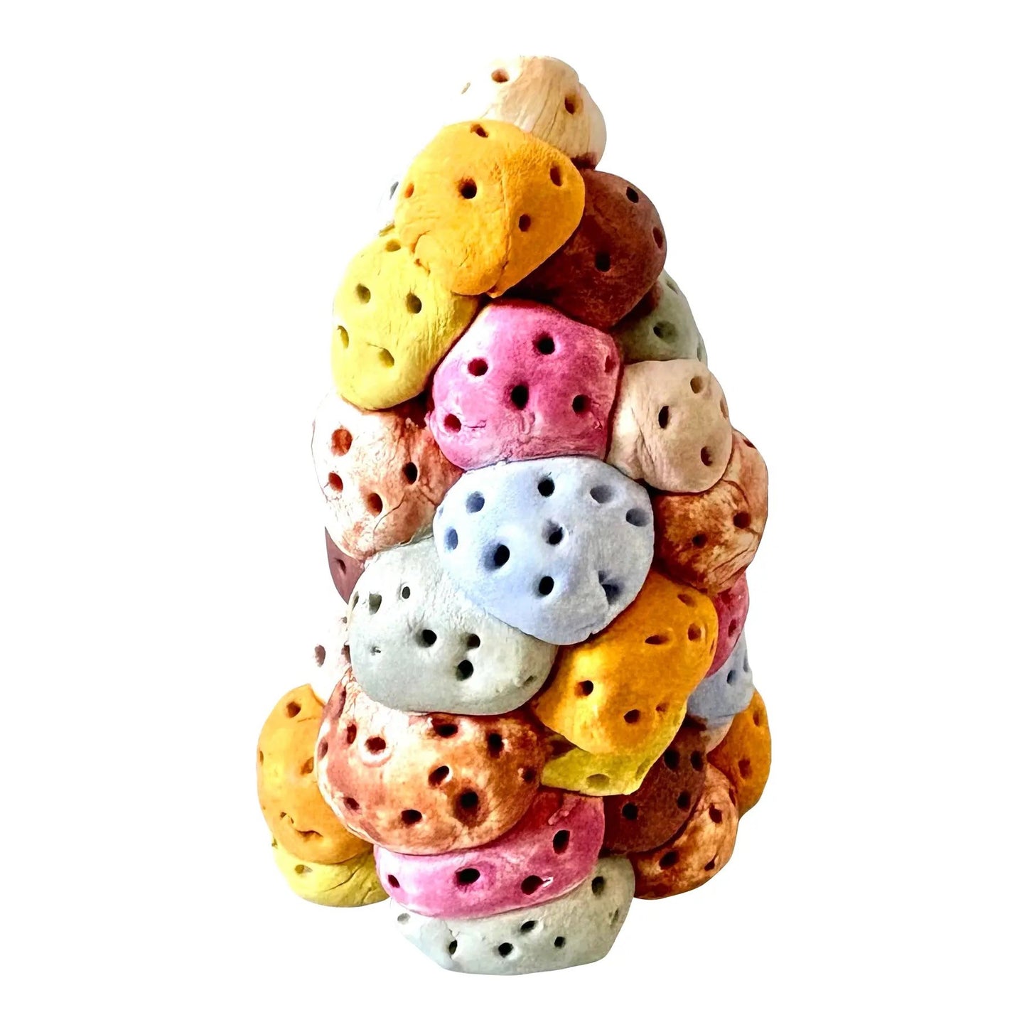 Barbara Beck Abstract Porcelain Bubble Gum Tree Sculpture