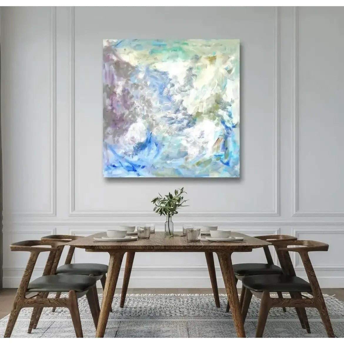 Matthew Izzo Oil Painting on Canvas Titled Hampton Classic