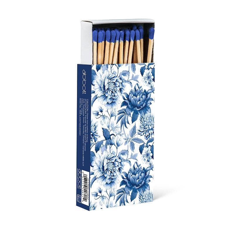 Matches, Chintz Print  - 45 sticks, 4 Inches Long