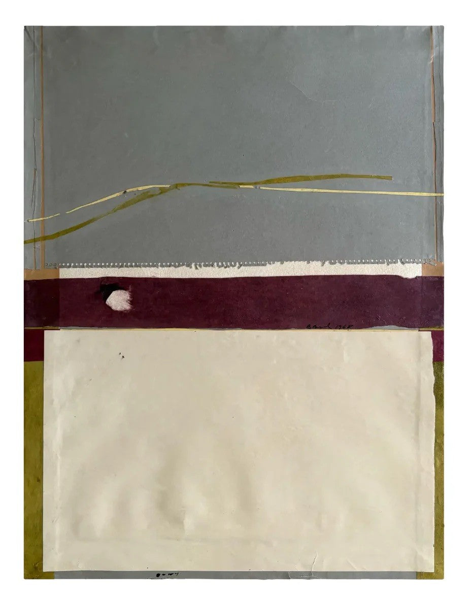 Barbara Beck 1968 Abstract Paper Collage - Featured in Woody Allen's film "Manhattan"