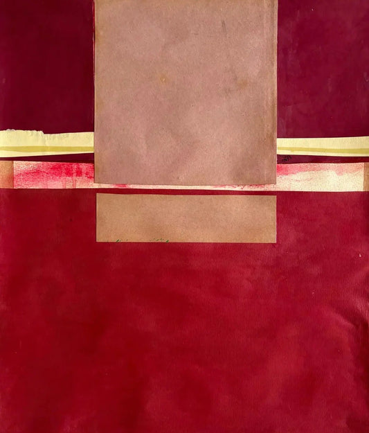 Barbara Beck 1967 Mixed Media Collage