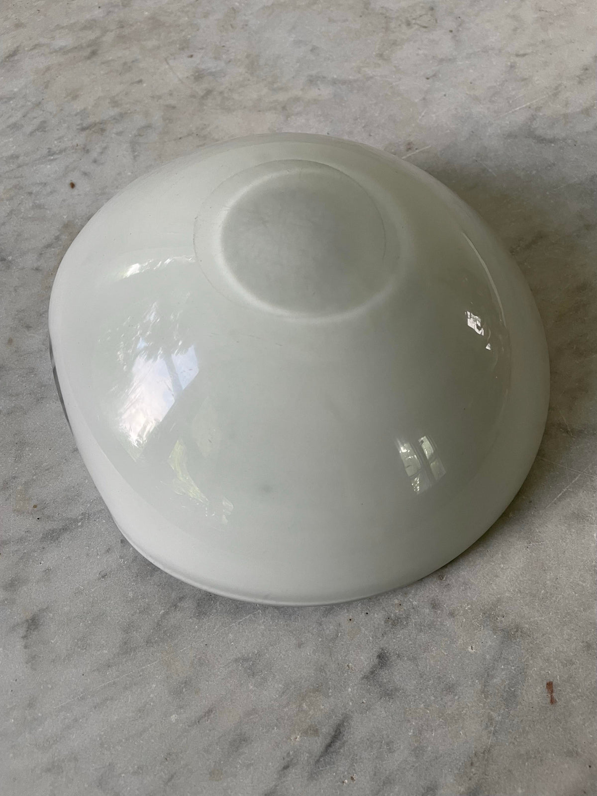 1950s Frattelli Toso Murano Glass Green Brown Swirl Design Bowl