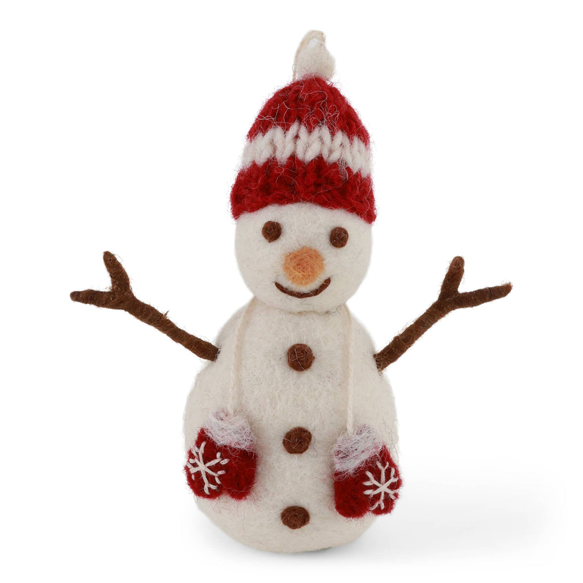 Gry and Sif - Snowman w/Red Hat & Mittens