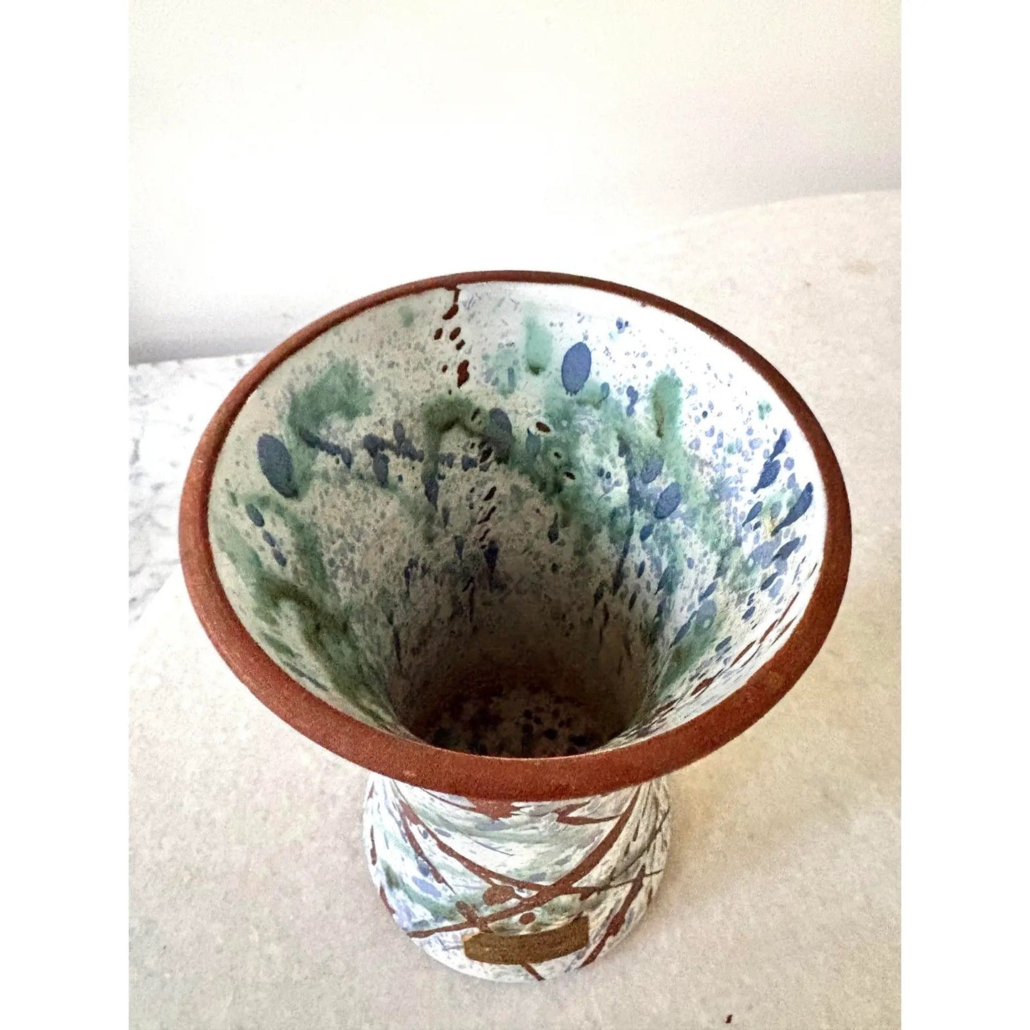 Mid-Century Waterford Pottery Handmade Vase