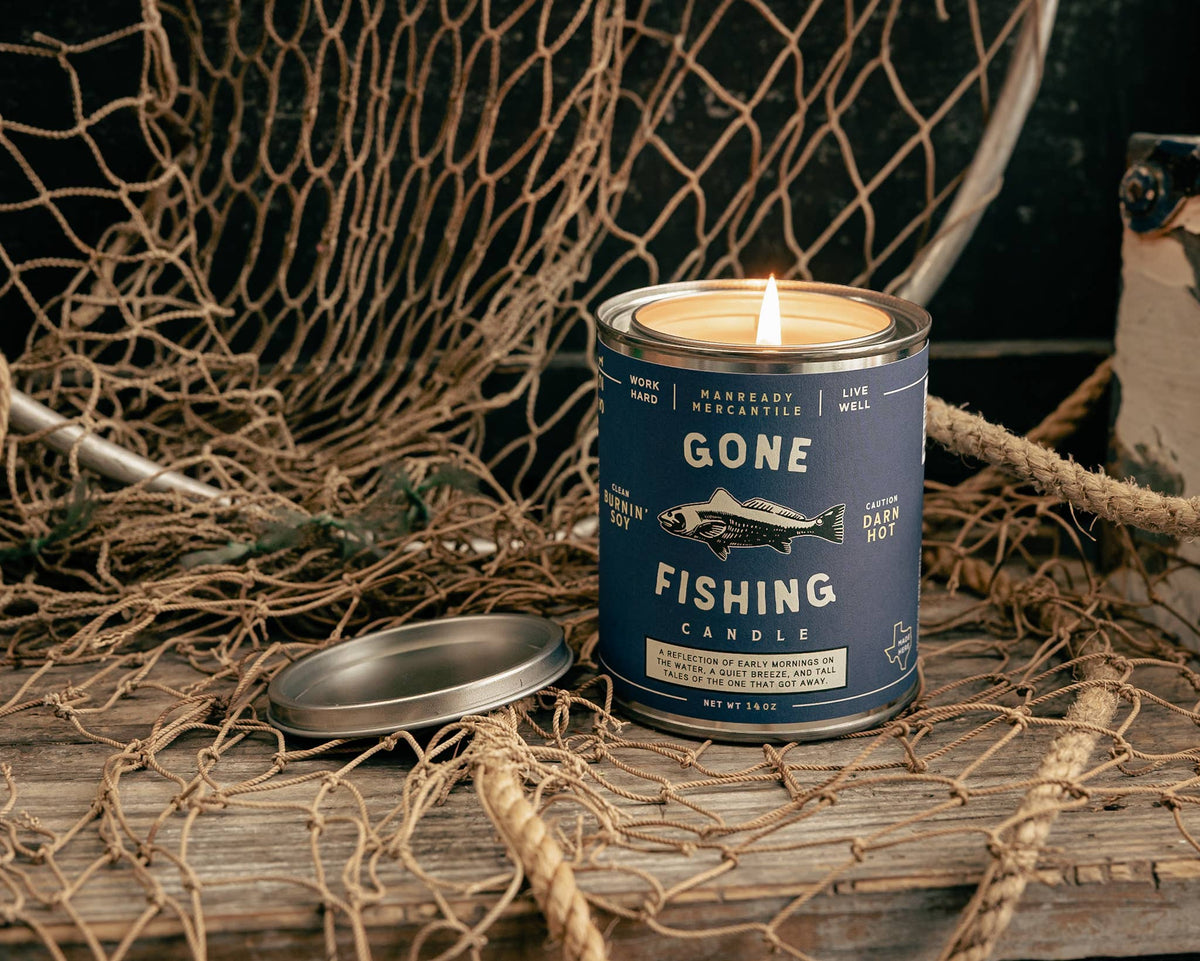 Mercantile - Gone Fishing Candle
