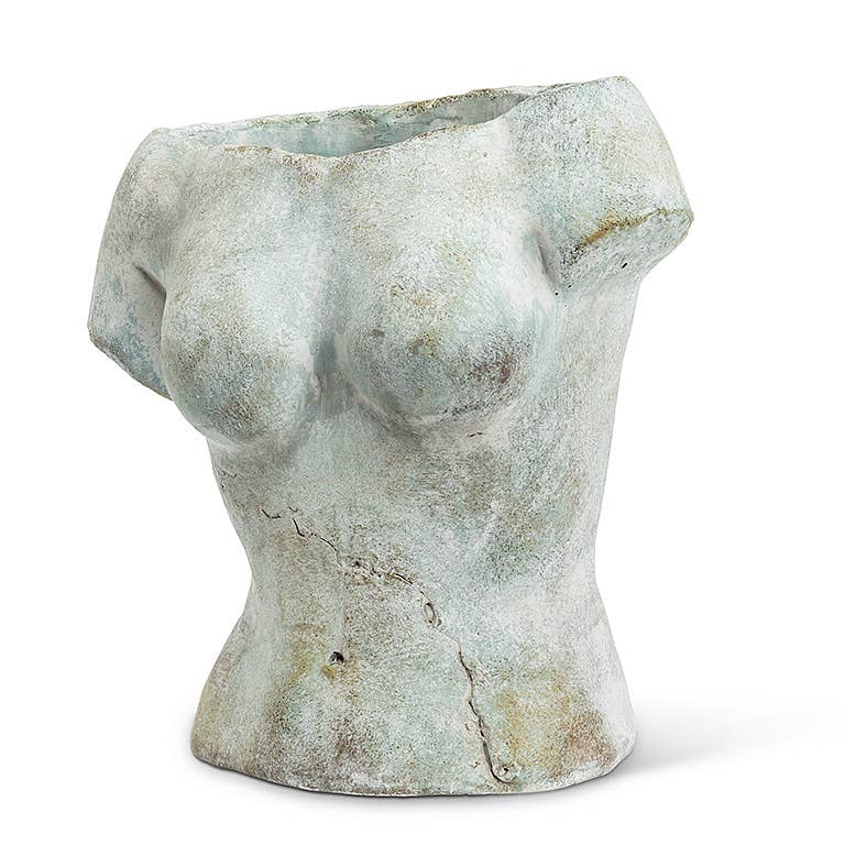 Abbott - Female Torso Planter-9"H-431