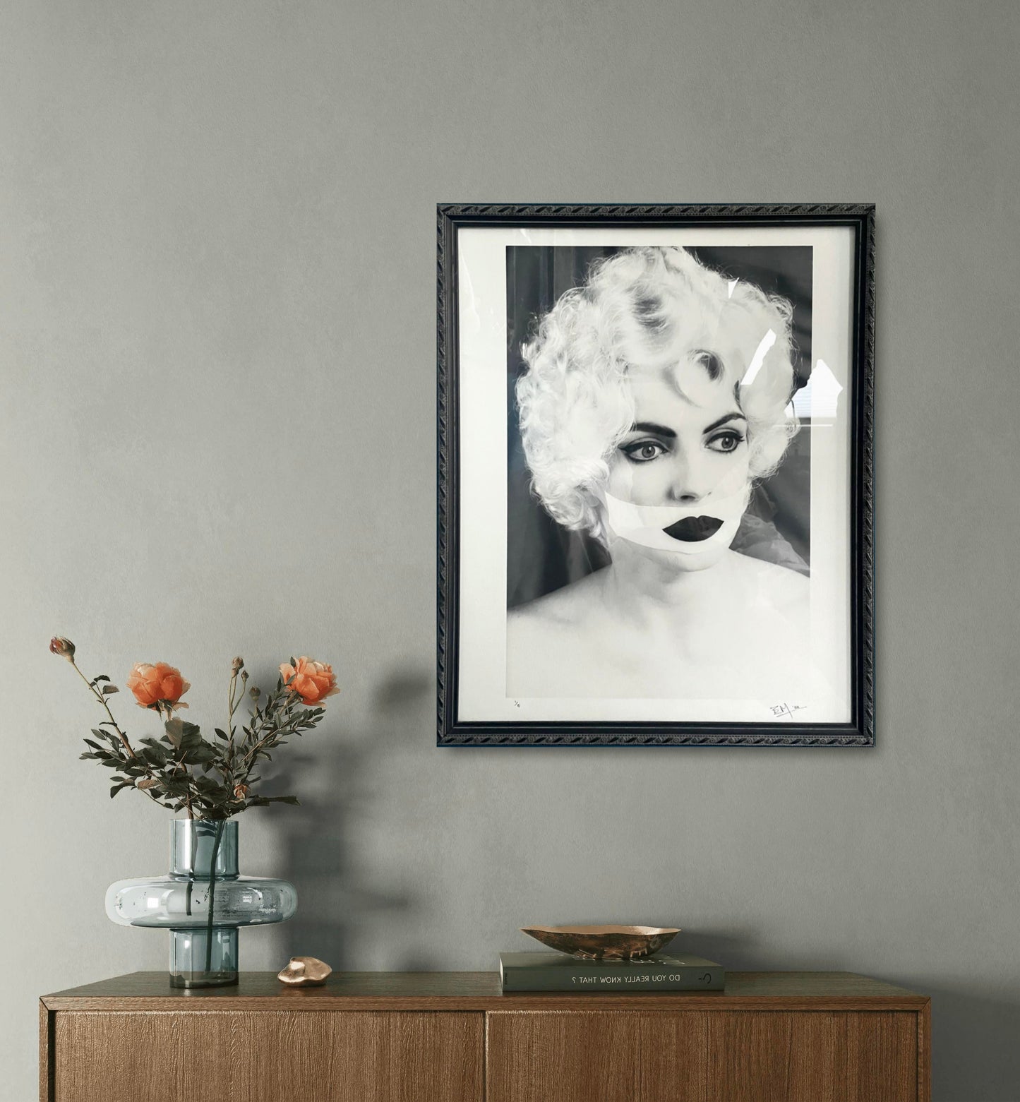 Edward Mapplethorpe, Original Photograph, "Melody", Signed.