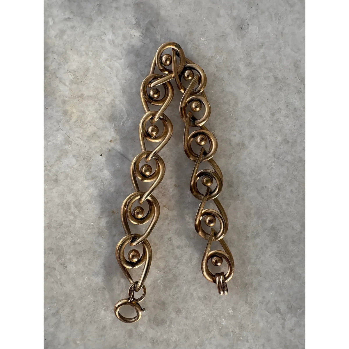 Vintage Gold Fill Chain Link Bracelet