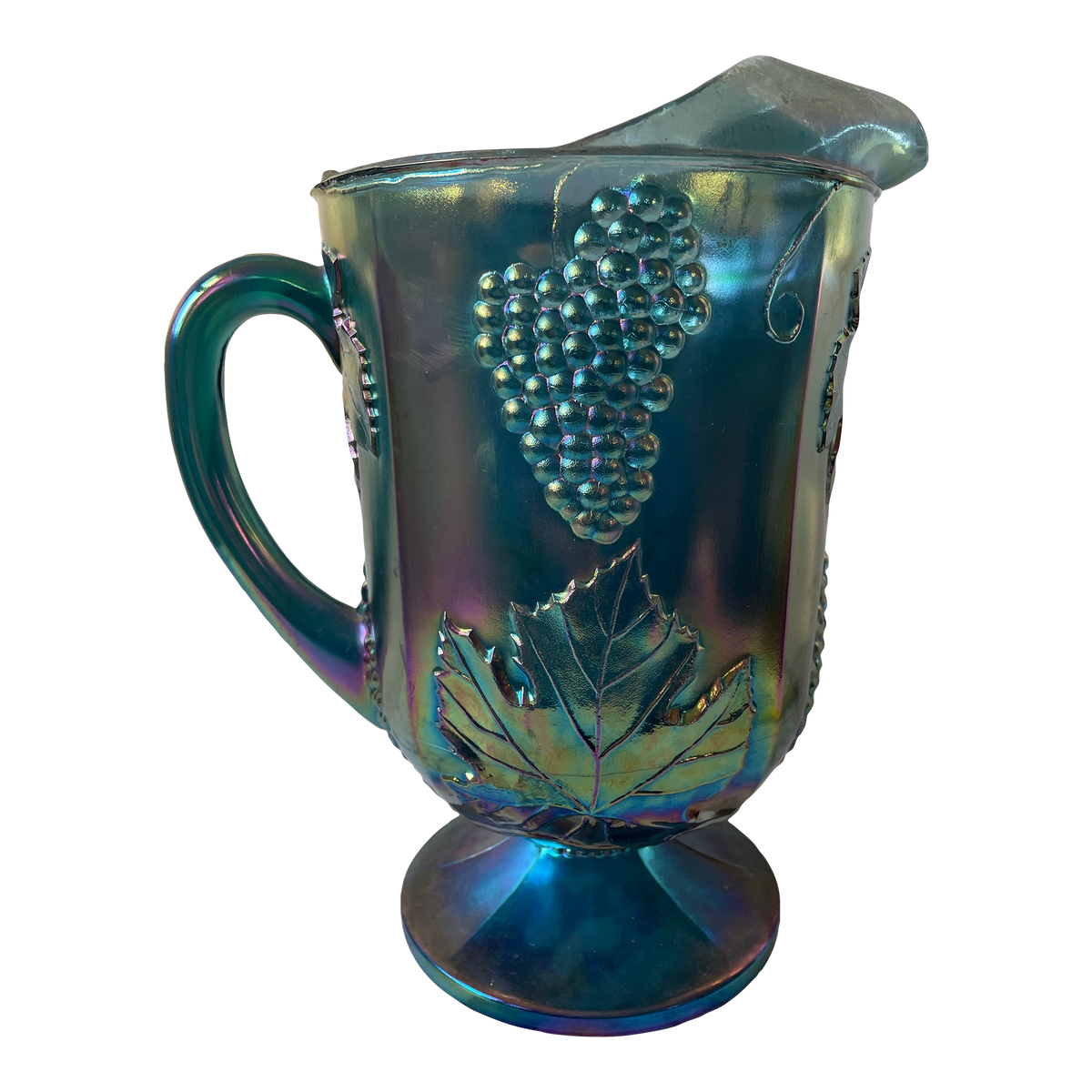 Vintage Indiana Carnival Glass Pitcher
