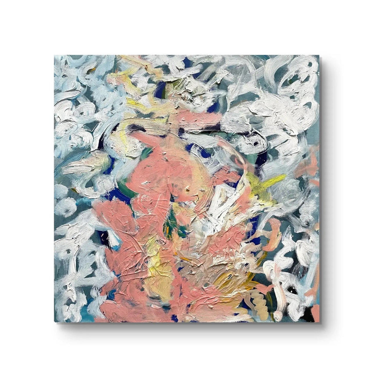 Matthew Izzo Oil Painting on Canvas, Titled Listening