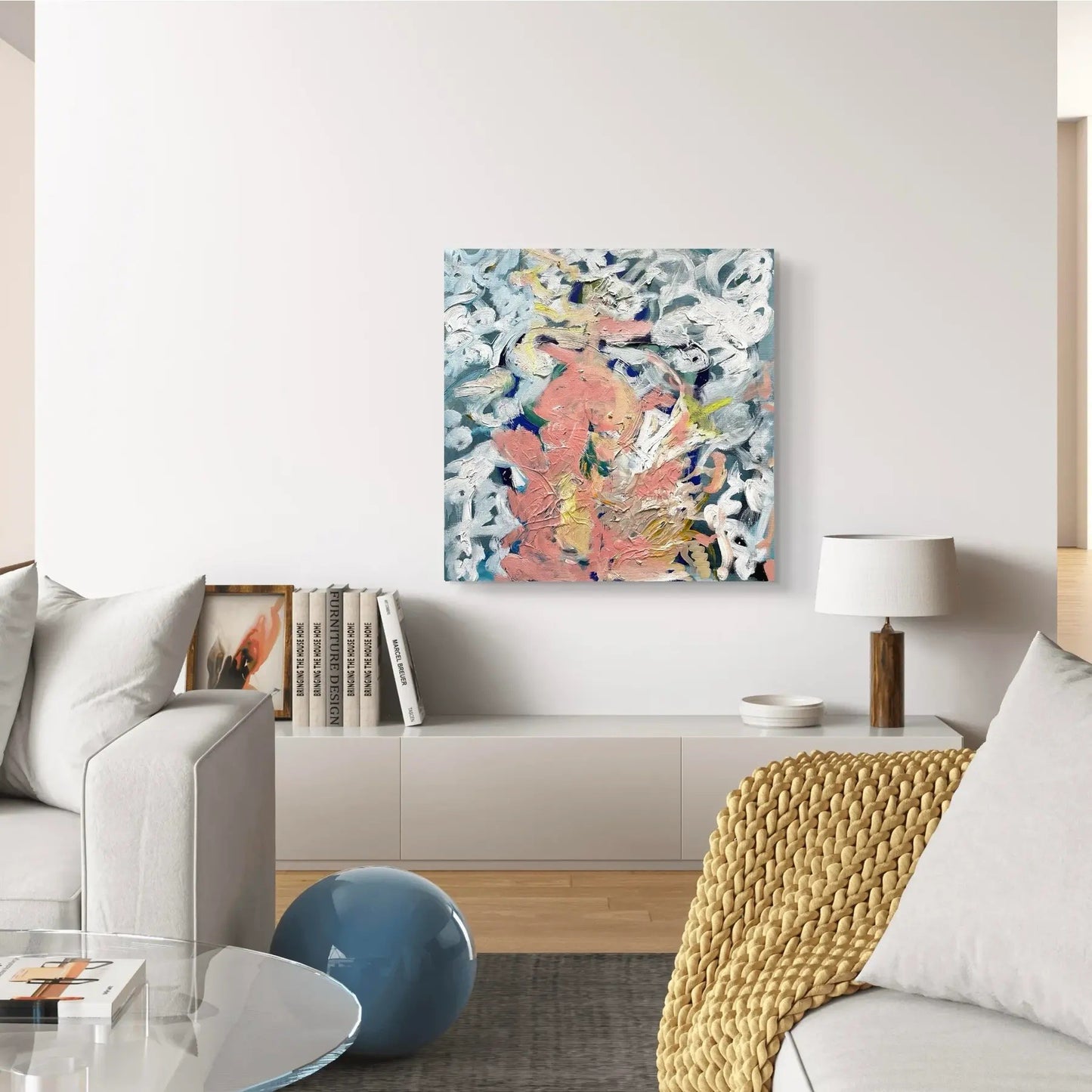 Matthew Izzo Oil Painting on Canvas, Titled Listening