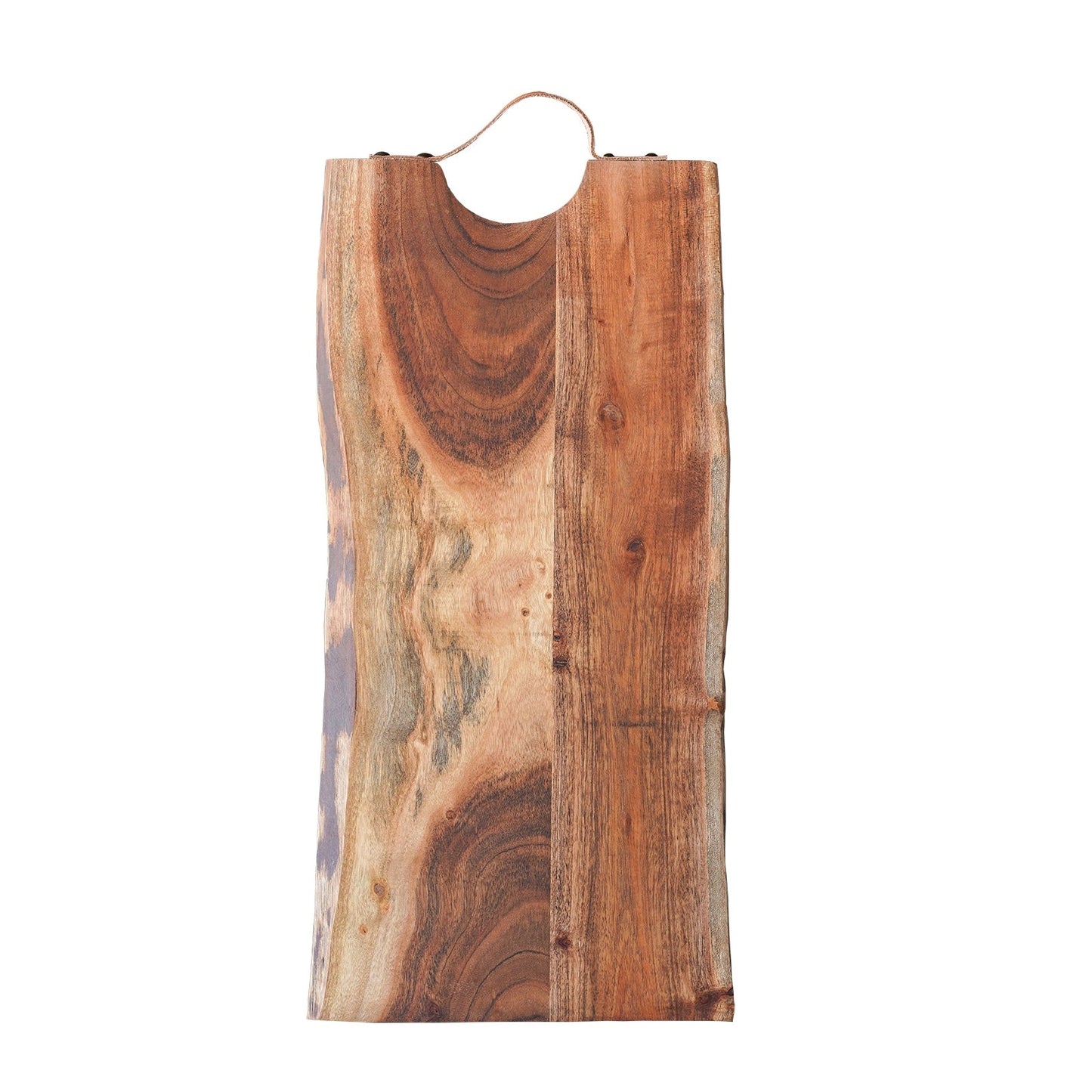 Tabla de madera Leatherman, Colección Matthew Izzo Home