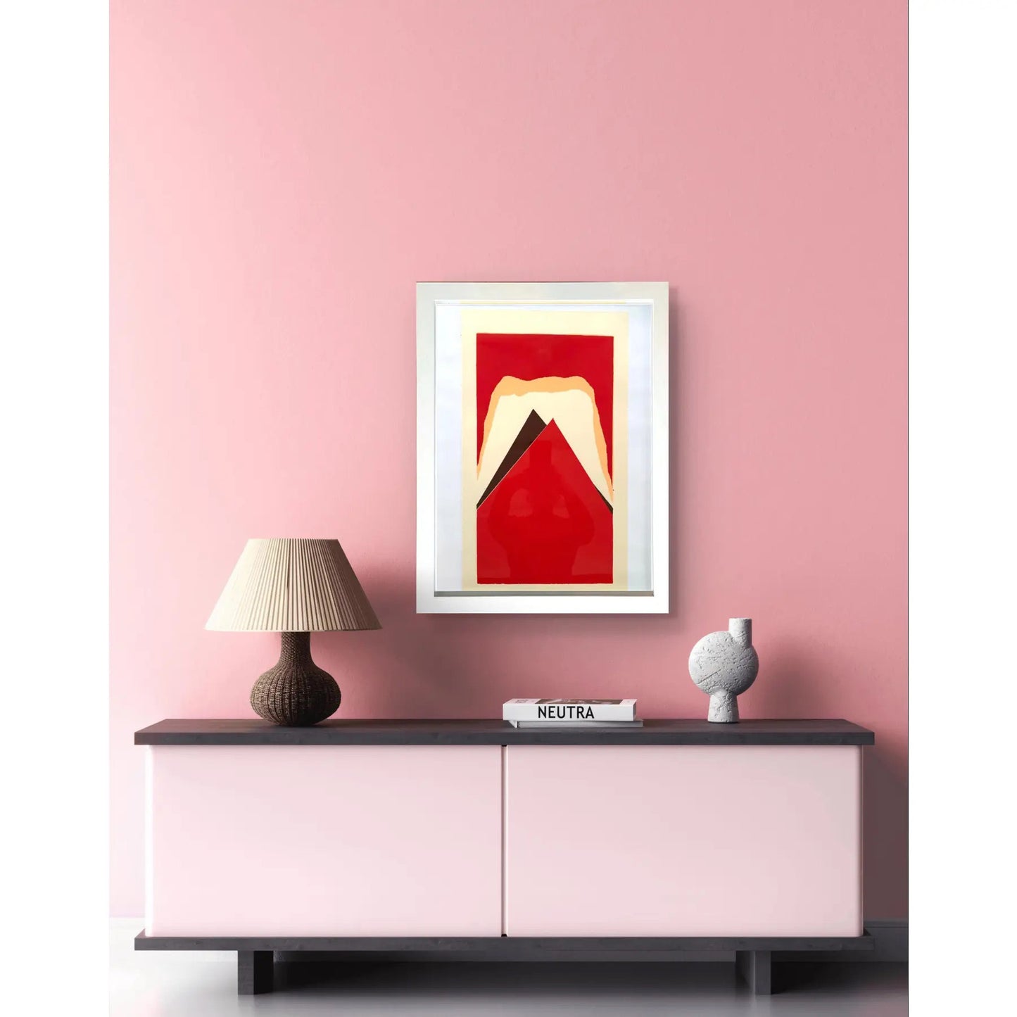 Barbara Beck 1970 Screenprint, 20 x 26 Inches, Framed