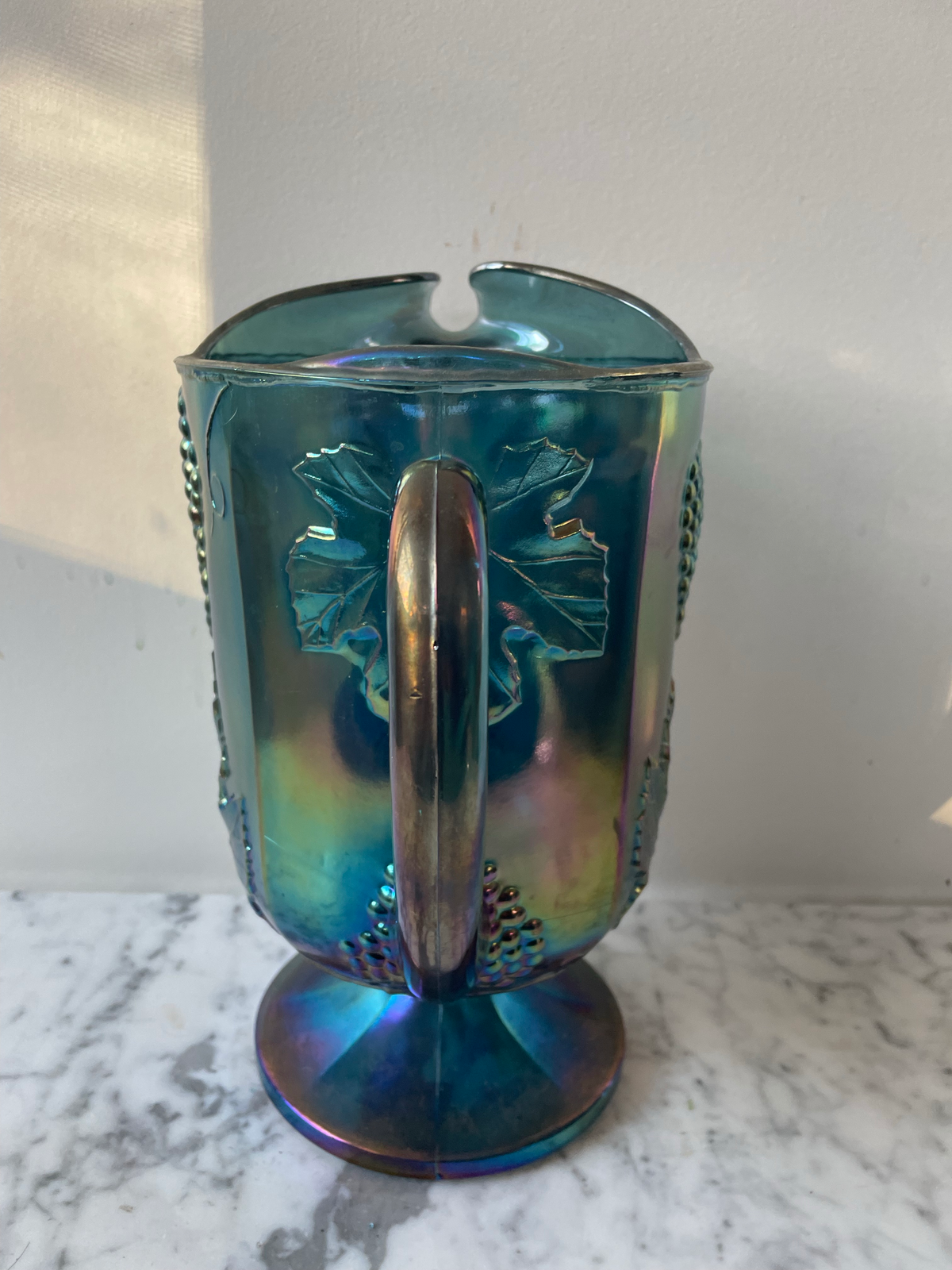 Vintage Indiana Carnival Glass Pitcher