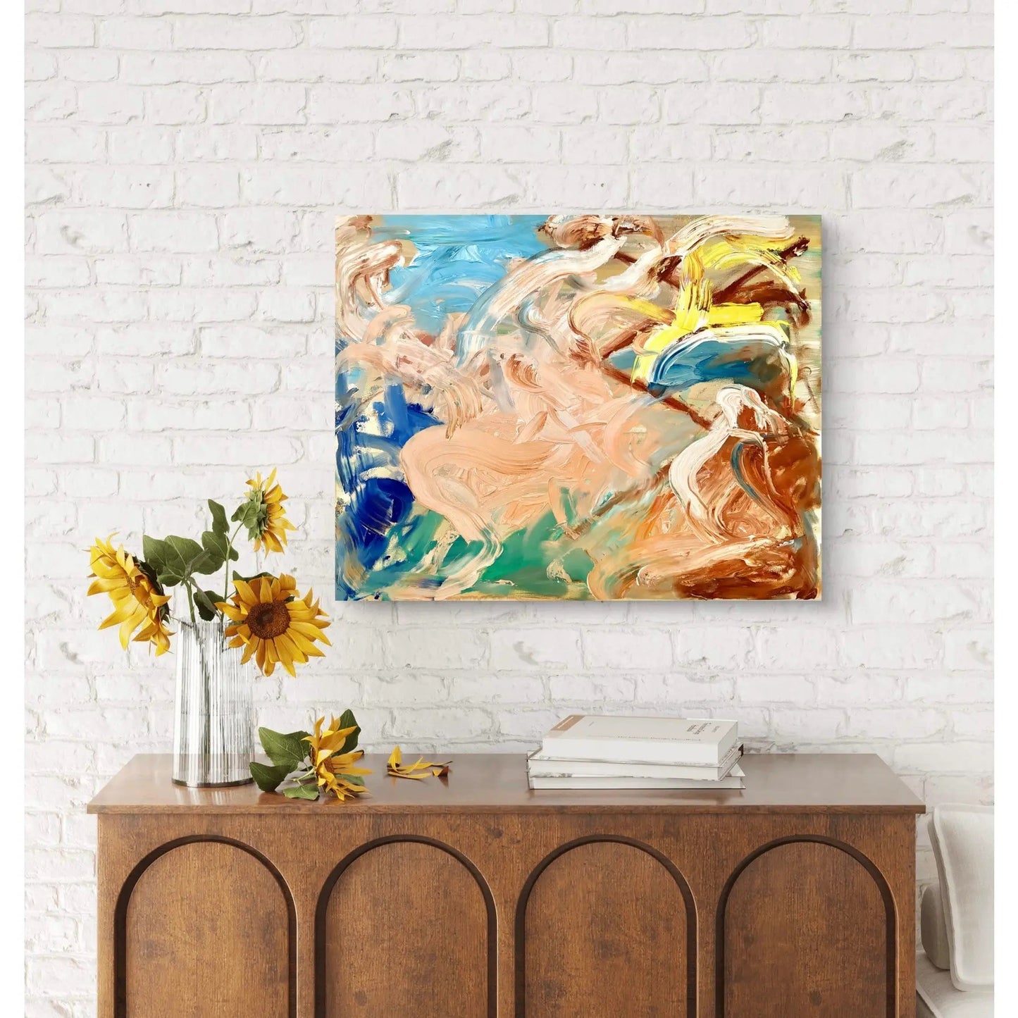 Abstract Oil Painting on Canvas by Matthew Izzo
