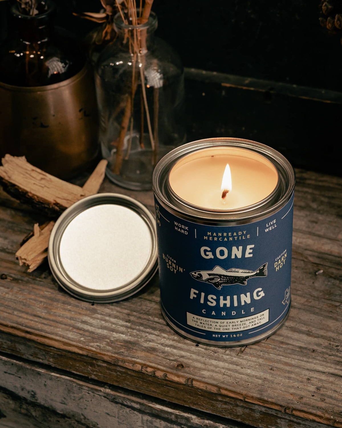 Mercantile - Gone Fishing Candle